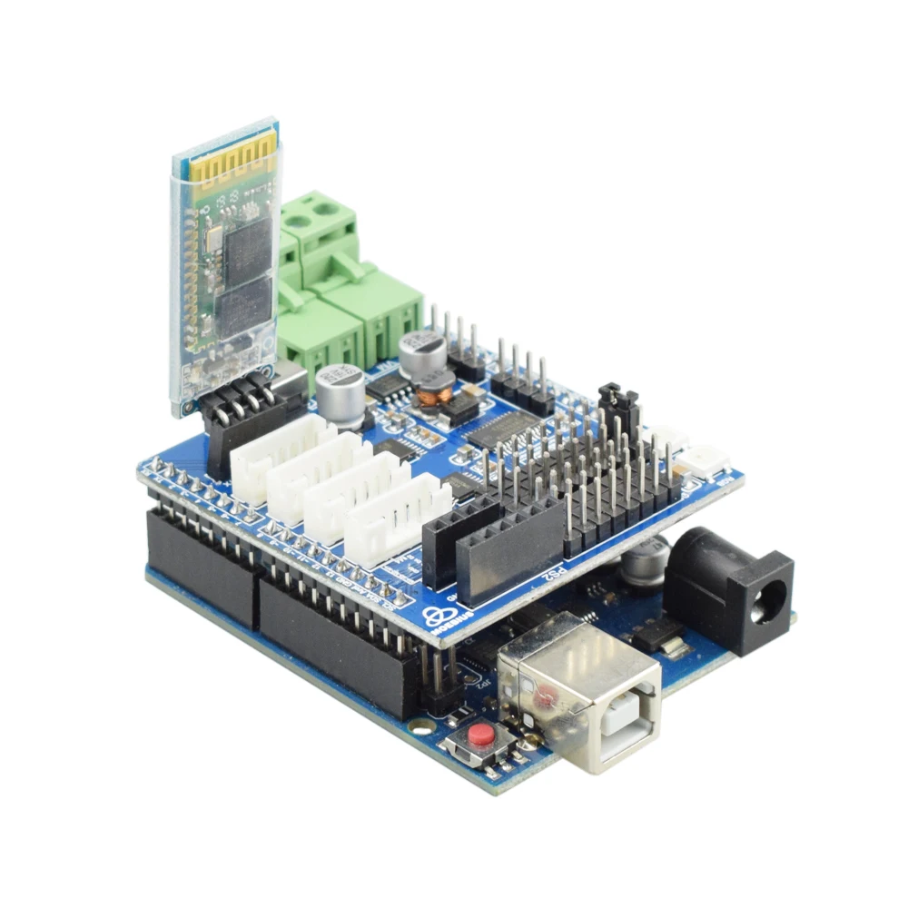 Moebius 4 канальный драйвер двигателей плата совместима с Arduino для автомобильного