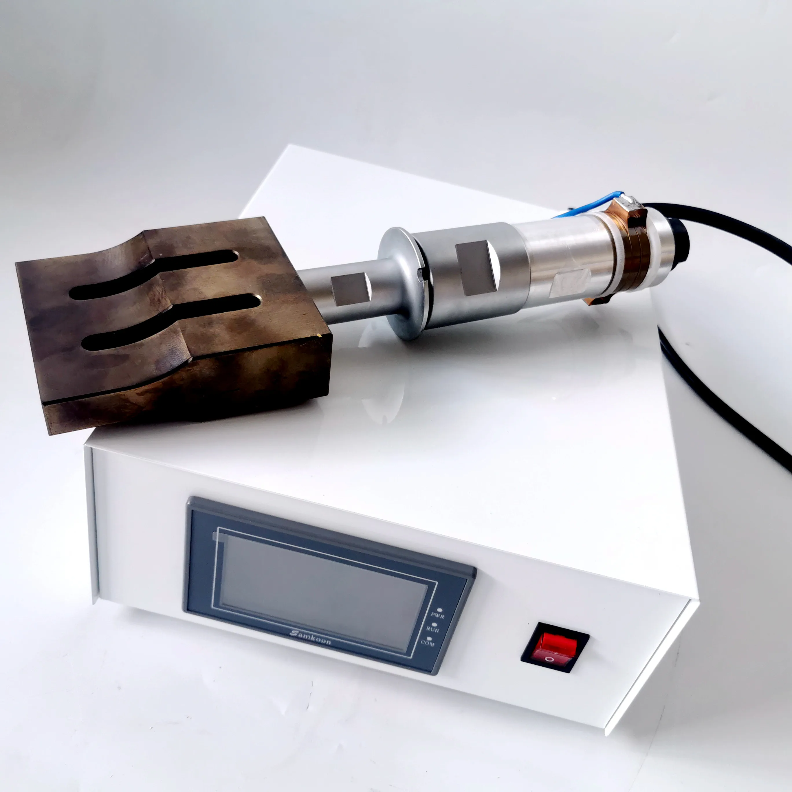 2 sets 20khz 2000w ultrasonic plastic welding generator and transducer 110*20mm horn | Бытовая техника