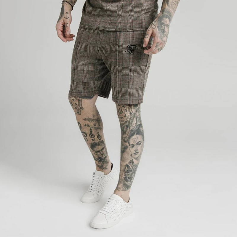 2021 Мужская футболка SikSilk Уличная одежда в стиле хип-хоп Летняя шелковая брендовая