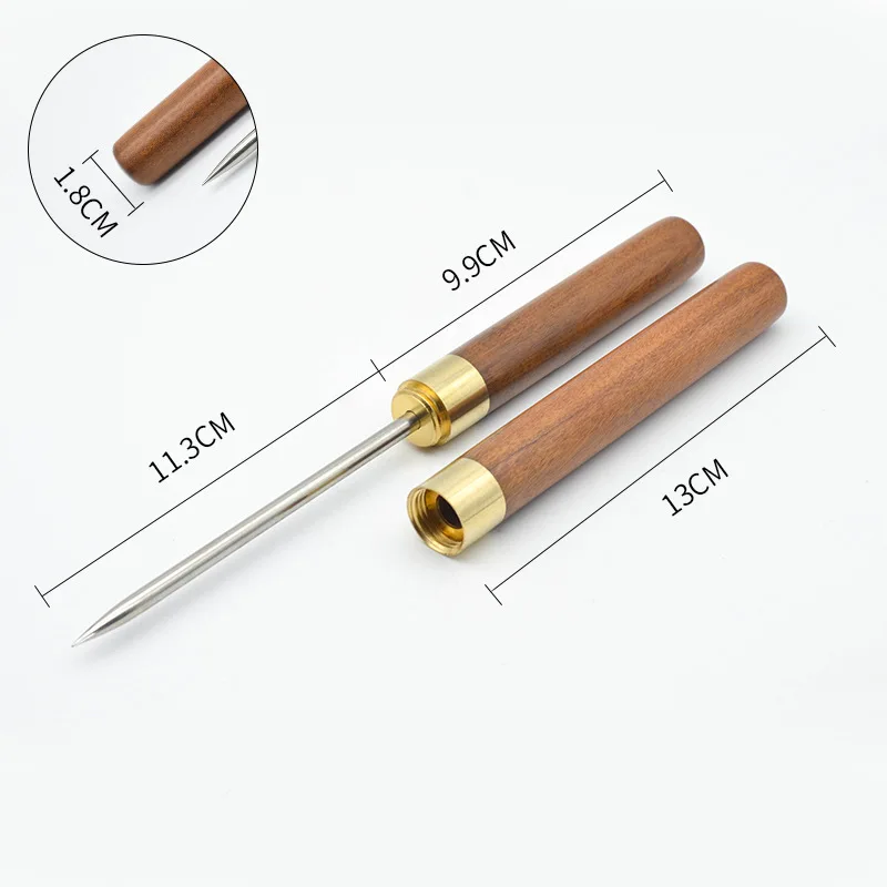 

Japanese Style Ice Sharpener Bartender Ice Chipper Single-Fork Cone Cocktail Dedicated Ice Divider