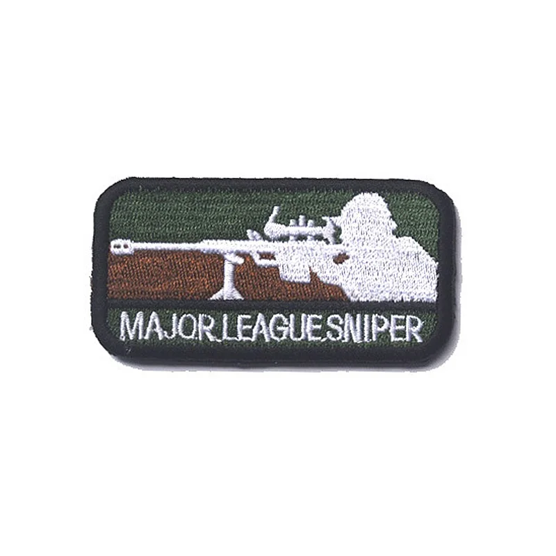Mil Spec Высшей лиги Снайпер патчи для одежды куртки джинсы сделай сам с вышивкой в