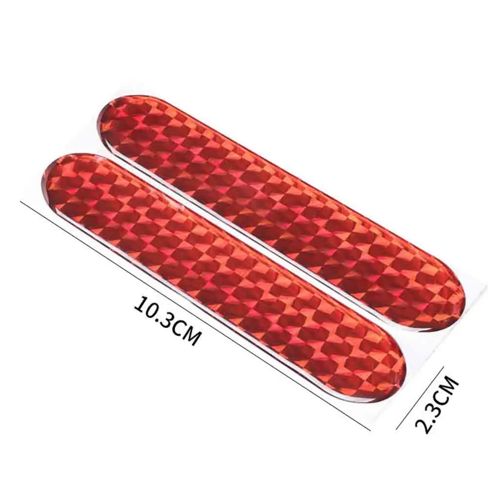 2 шт. двери автомобиля Стикеры наклейка Предупреждение лента автомобильные