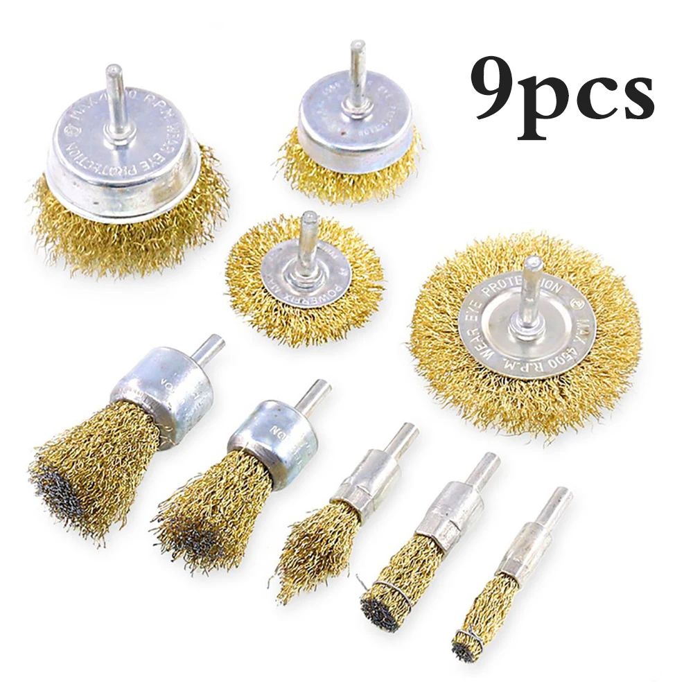 Щетка для электрической дрели 9 шт. | Инструменты