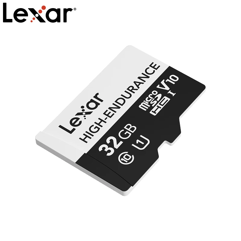 

Lexar High Endurance Micro SD Card Max 100MB/s Memory Card 32GB SDHC V10 64GB 128GB SDXC V30 C10 Waterproof TF Card For 4K Video