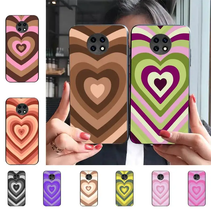 

Sweet color Latte Love Coffee Heart Phone Case For Redmi 9 5 S2 K30pro Silicone Fundas for Redmi 8 7 7A note 5 5A Capa