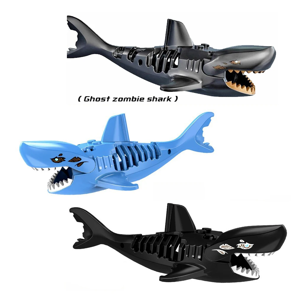 Животного призрак Зомби Акулы с изображением персонажа фильма Пираты Карибского