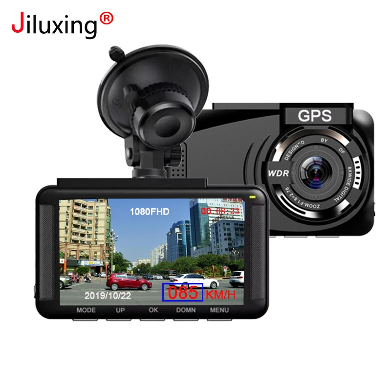 Jiluxing X06S FHD 1080P GPS позиционирование Автомобильный видеорегистратор скорость мини