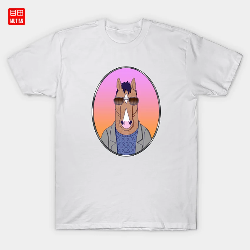 Классная футболка Bojack с изображением животных Netflix мистера кавайтслива