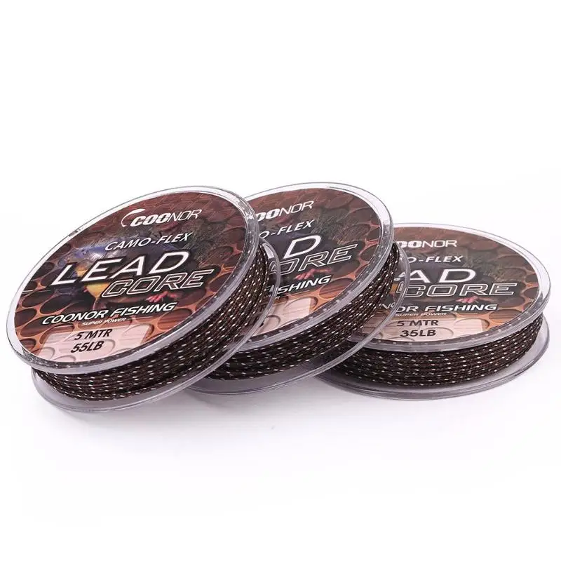 Леска рыболовная камуфляжная длина 5 м цвет в ассортименте | Спорт и развлечения