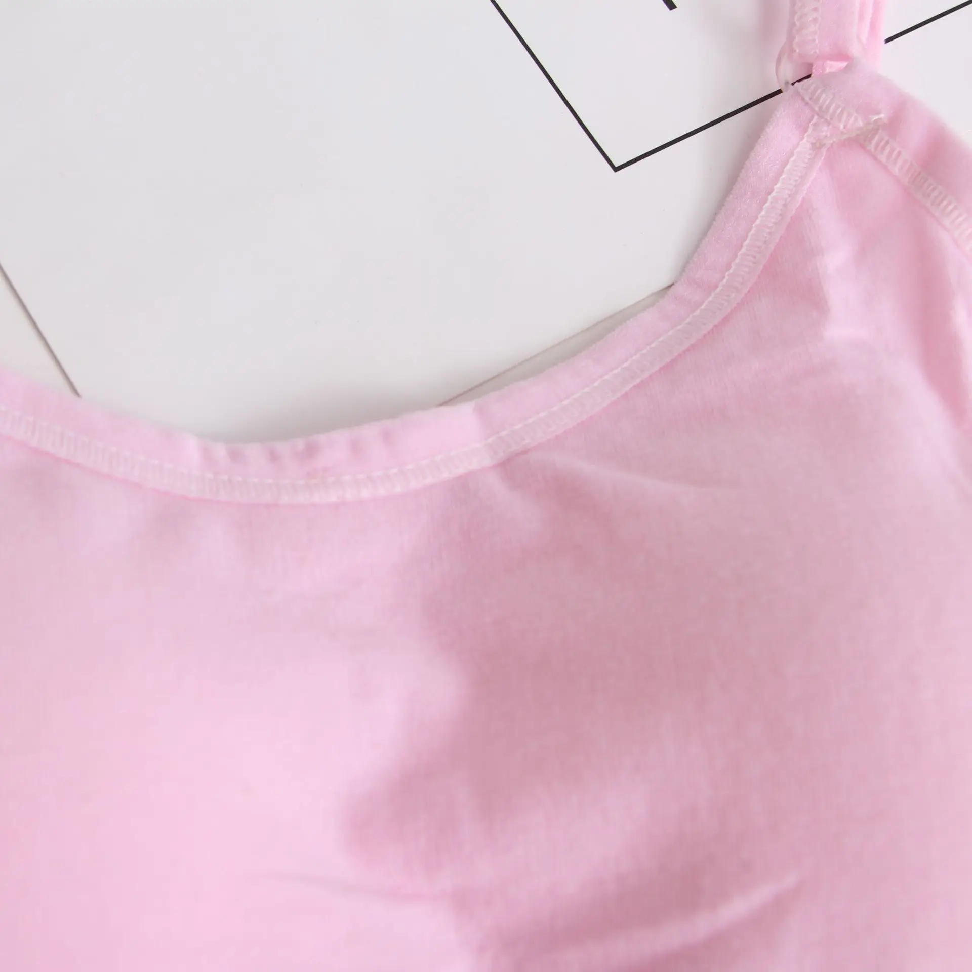 Bra for Teenage Cotton Training Child Girl Underwear Kids Solid Color Sport Vest Teens Puberty Clothing 8-14Y |