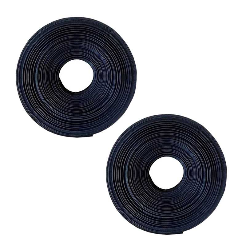 

Черная термоусадочная трубка, 2 шт., 1 м, для автомобильных кабелей/проводов, обмотка (20 мм и 10 мм)