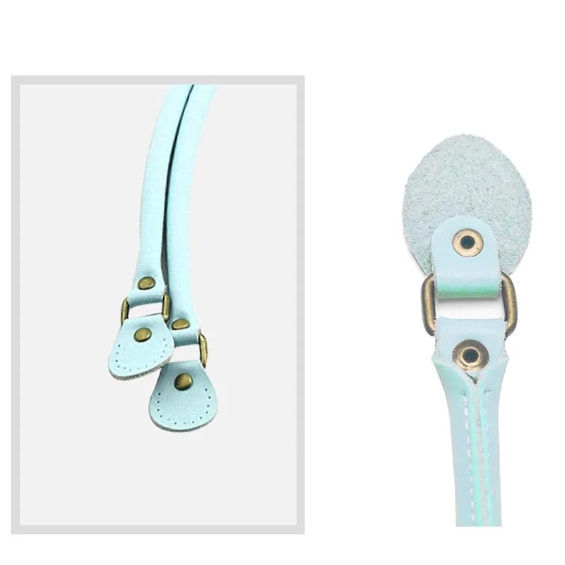 

Bag Strap Gold Buckle Handbag Straps Parts Imitation fur Bag Belts Leather Handles for Women Shoulder Bags Accessories