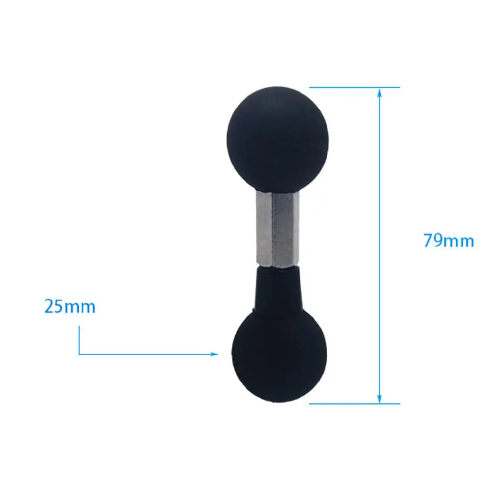 Ball joint connector Шаровой головкой адаптер-зажим для мобильного телефона Автомобильная Подставка для GPS мотоциклетные база горный велосипед стенд для Gopro/yi для sony Спортивная Экшн-камера Камера - Цвет: Ball joint connector
