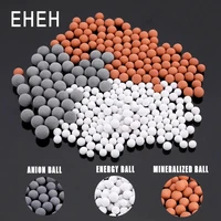 eheh shower head replacement beads filter energy anion mineralized negative ions ceramic balls bathroom water purification