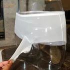 Мужские с низкой посадкой мужские прозрачные сетчатые ультратонкие брифы, мужские прозрачные сексуальные обложки для пениса, нижнее белье