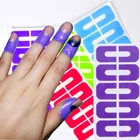 Инструмент для ногтей, лента для пилинга пальцев, наклейка, защита от брызг, креативная U-образная искусственная защита кожи пальцев