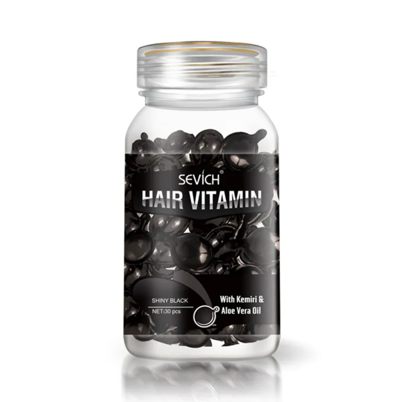 30PCS Hair Vitamin Serum Capsule Moisturizing Essence Vitamins A C E B5 Argan Macadamia Shea Butter Repair Treatments | Красота и