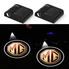 2 шт., Автомобильный светодиодный проектор для двери с логотипом Ghost shadow, лазерсветильник ильник для MG 3 MG 6 GS GT HS MG6 MG3 ZS EV CS Concept TF LE500