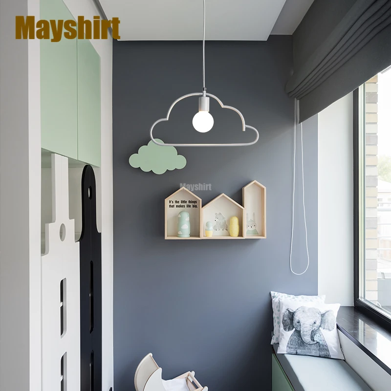 Современный облачный подвесной светильник для гостиной s Home Deco детские подвесные