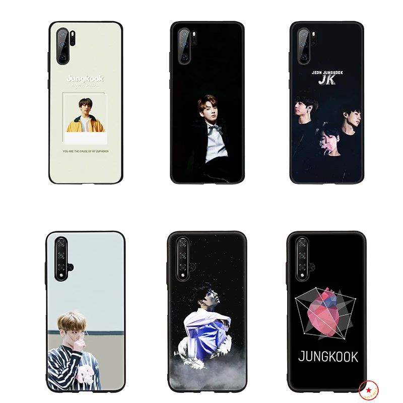 Мягкий силиконовый чехол Jeon Jung Kook K Pop для huawei mate 30 20 10 Lite Pro Honor Nova 3 3i 4 5i |