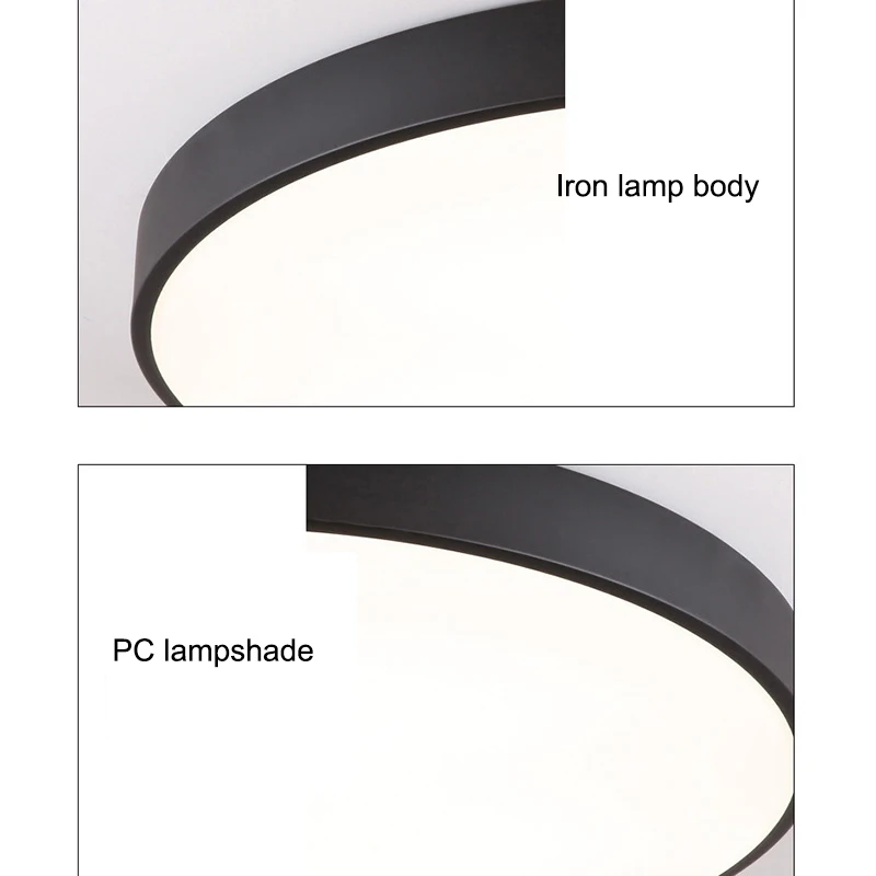 Drum Flush Mount светодиодный потолочный светильник круглый датчик движения для