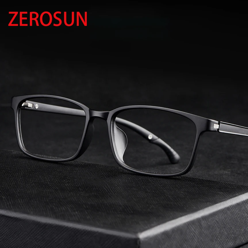 Zerosun мужские очки с оправой регулируемые модные спортивные по рецепту для