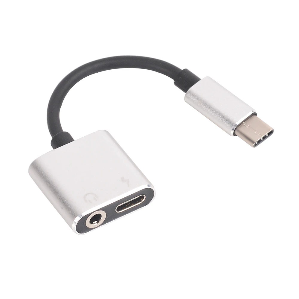 2 в 1 тип c до 3 5 мм аудио кабель зарядного устройства usb type C наушники зарядный ключ