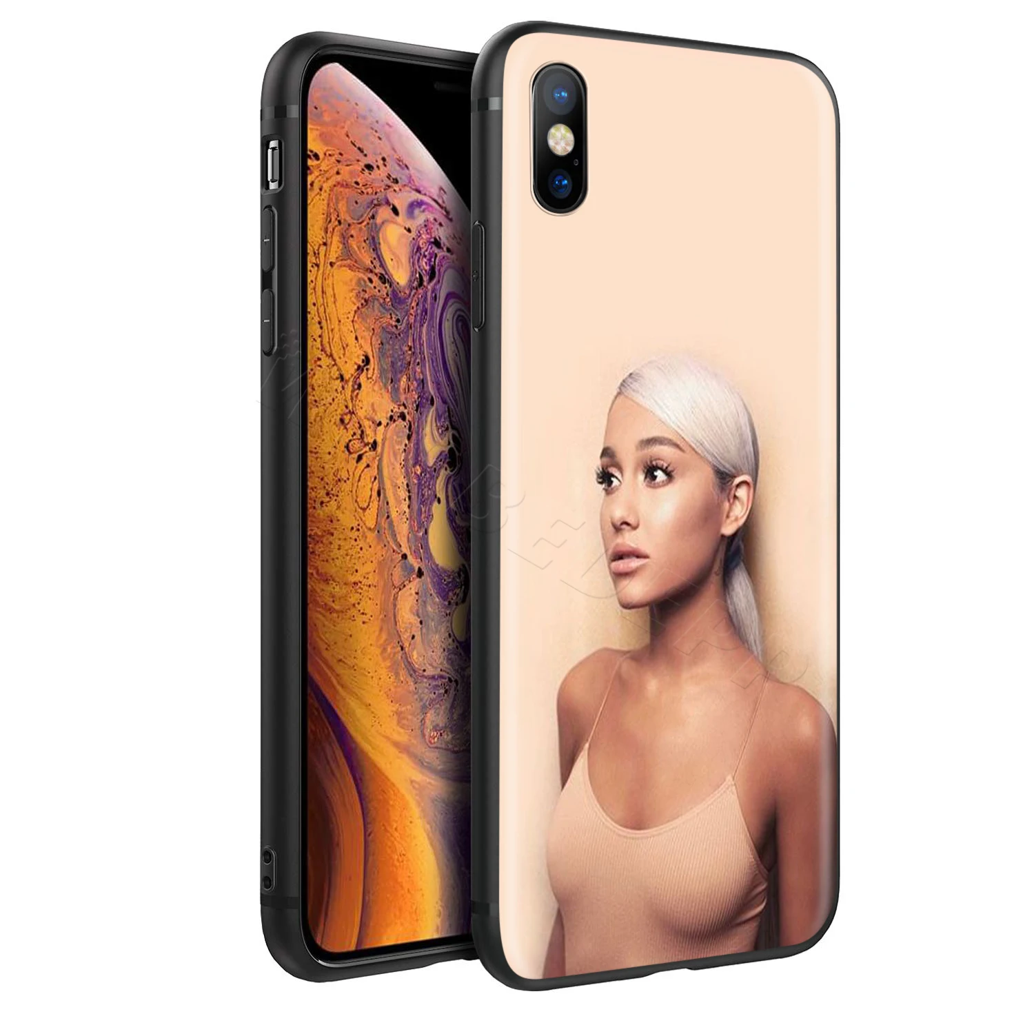 Webbedepp Ariana Grande Прекрасный чехол для Apple iPhone 11 Pro XS Max XR X 8 7 6 6S Plus 5 5S SE