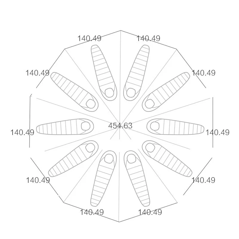 

Astagear Pyramid Tent Camping Fire Wood Stove 10 Persons Team Tourist Tent Gear {with telescopic pole} Mountain House Tent