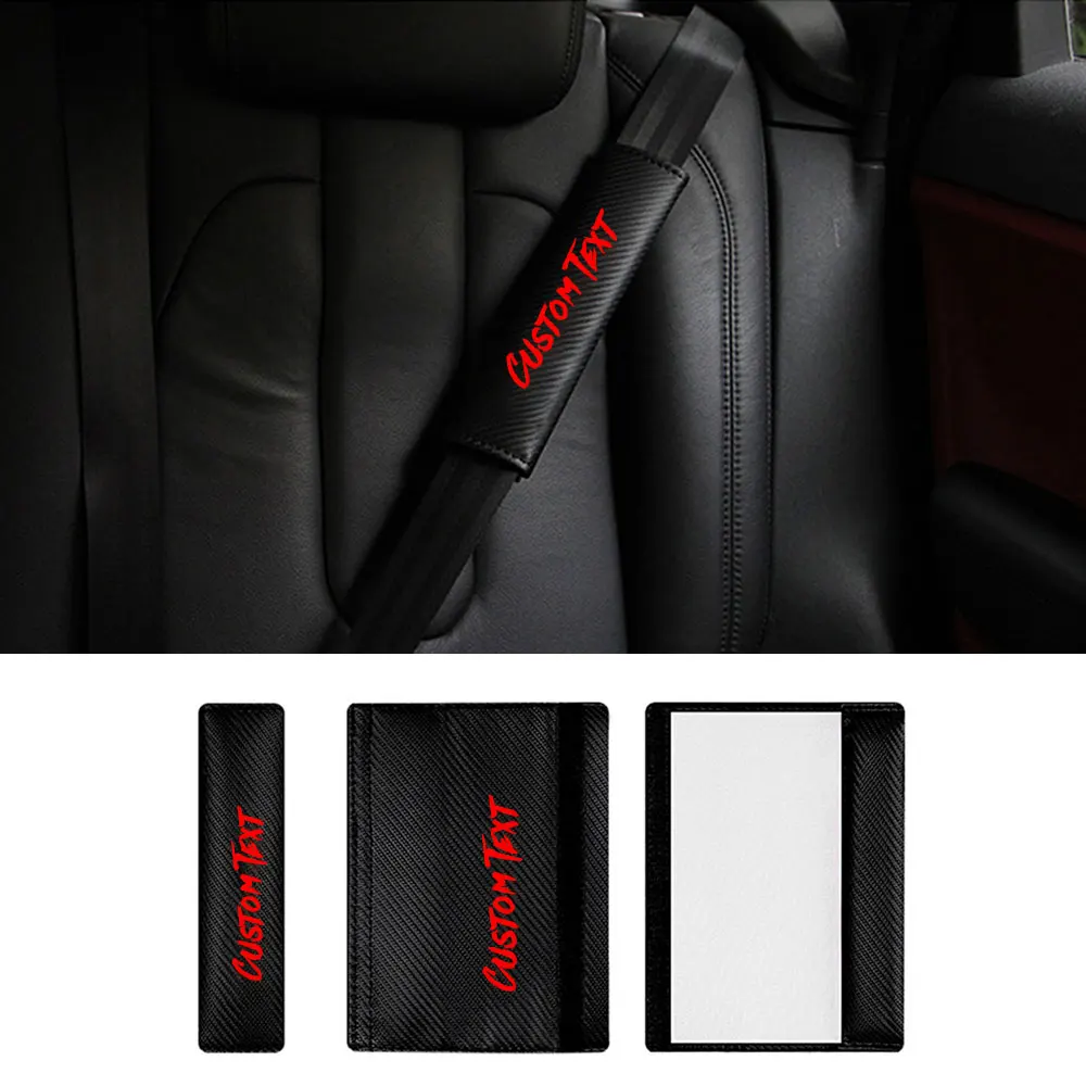 Наплечные подушки для автомобильного ремня безопасности 2 шт. светоотражающие