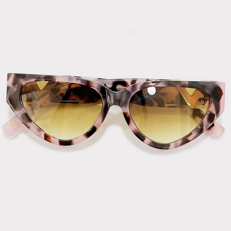 

2021 Cat Eye Sunglasses Women Luxury Brand Travel Rectangle Sun Glasses Female Vintage Retro Oculos Lunette De Soleil Femme