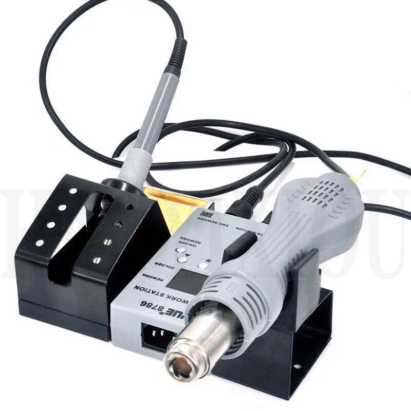 Новинка YOUYUE 8786 110 В 220 2 в 1 портативный пистолет Горячего Воздуха BGA