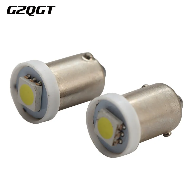 10pcs/lot auto BA9S T4W 5050 1SMD 1LED Bayonet Auto Light reserve Bulbs Lamp Wedge side Interior plate Indicator 12v | Автомобили и