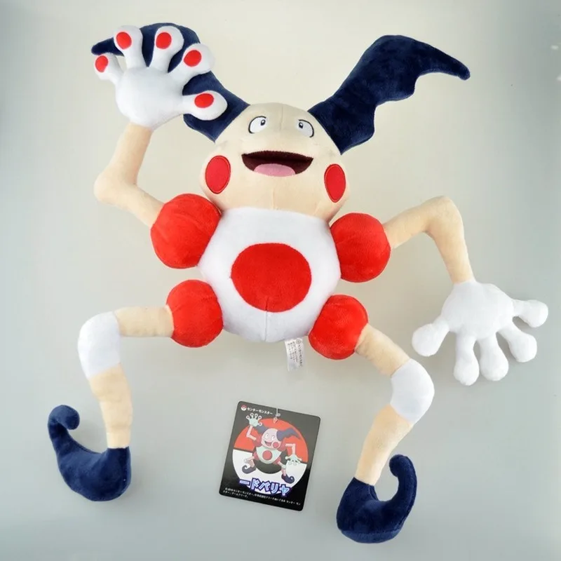 Takara Tomy игрушки мягкие куклы Pokemon кукла 18 дюймов Mr Mime плюшевые для детей подарок на