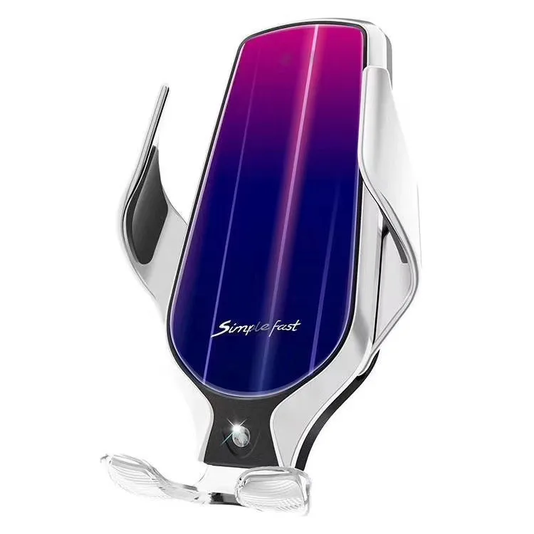 

10w car wireless charging fast charging intelligent infrared sensor car mobile phone holder wireless charger