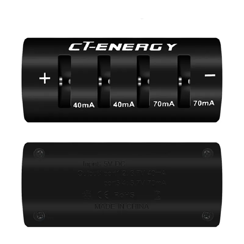 high capacity smart button battery charger compatible with various specifications batteries mini portable 40ma 70ma free global shipping