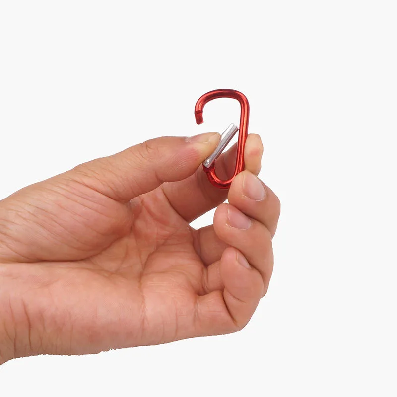 Outdoor Camping Climbing Mini Carabiner Keychain Daily Use Aluminium Safety Buckle Hook 1/5/10PCS | Обустройство дома