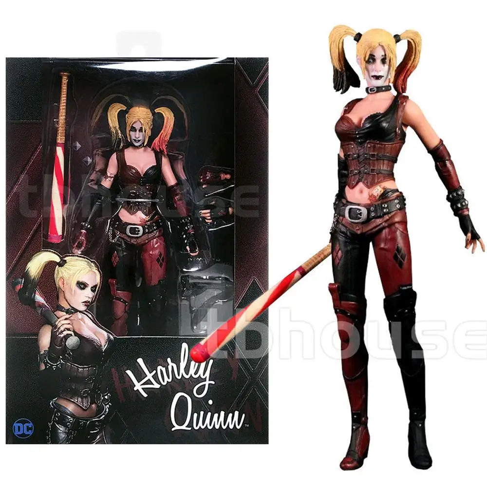 NECA Harley Quinn экшн фигурка Коллекционная модель игрушка 16 см|Игровые фигурки и