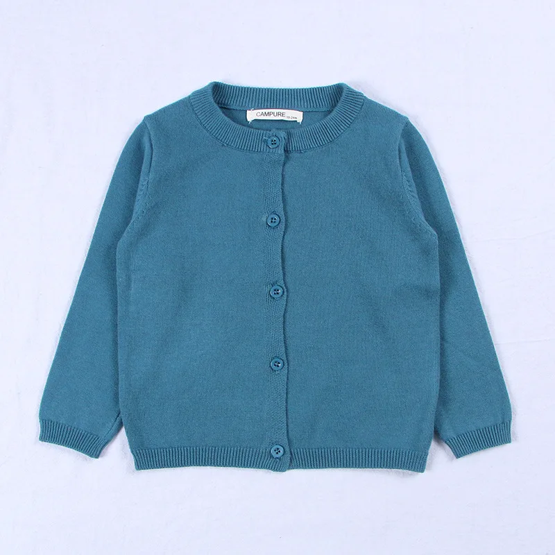 Кардиган для маленьких мальчиков и девочек Осенний хлопковый свитер детская