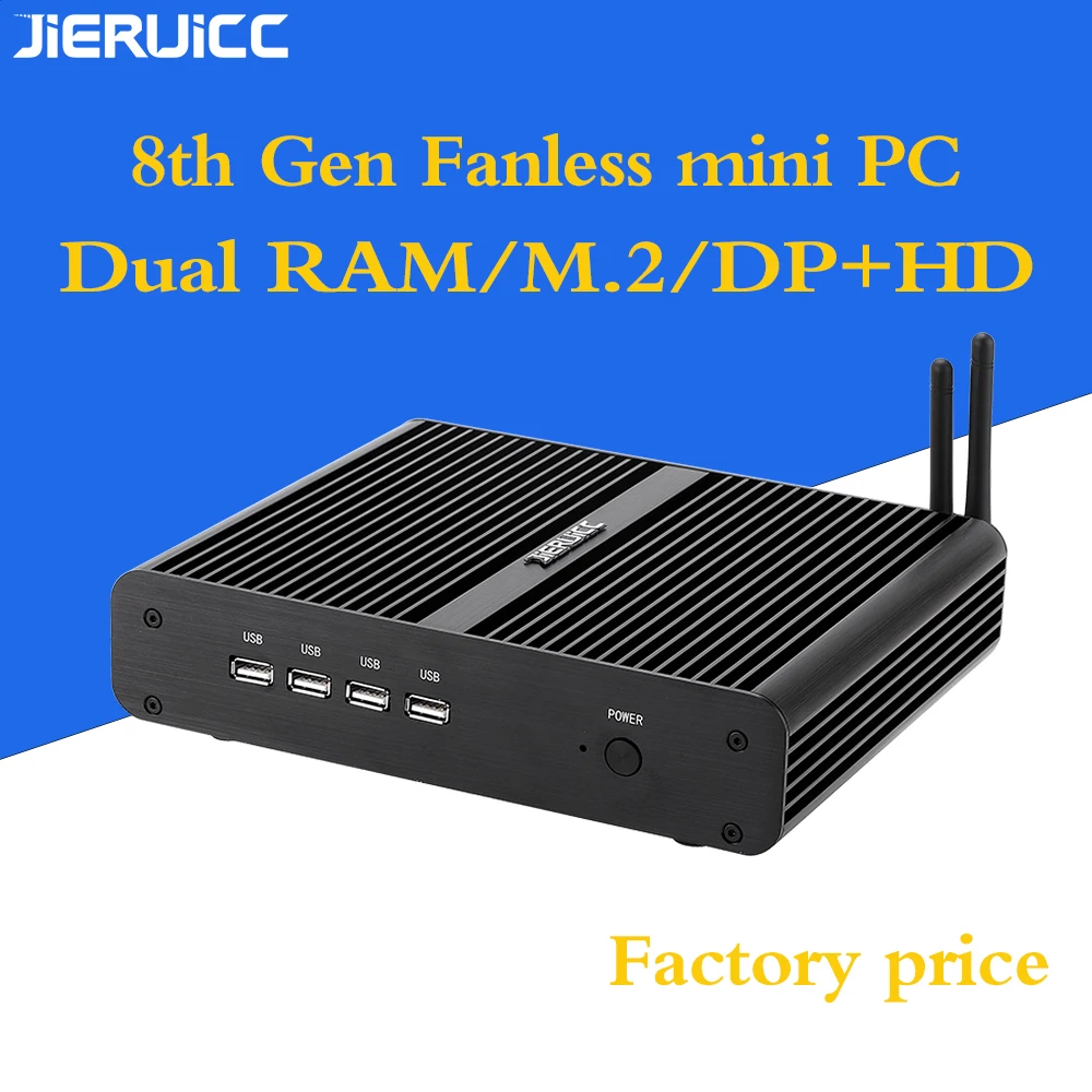 Офисный Рабочий ПК игровой htpc core i7 7th 8th gen процессор с двумя слотами оперативной
