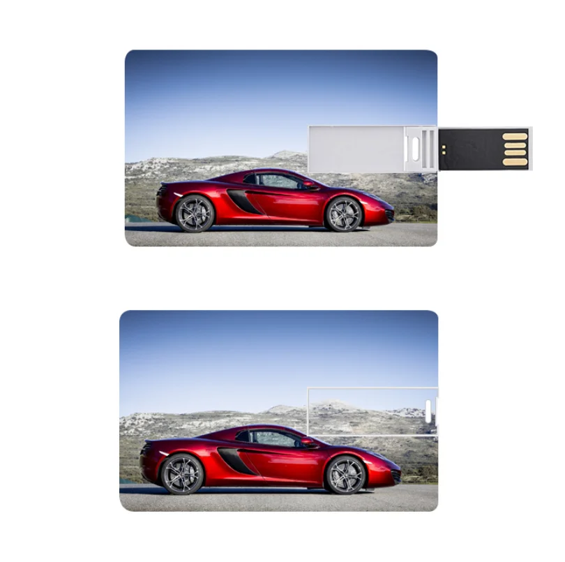 5 шт./лот Бесплатная пластиковая карта с логотипом U диск USB2.0 индивидуальный
