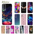 Для Huawei P Smart 2021 чехол PPA-LX2 Новый Модный чехол для телефона из искусственной кожи для Huawei P Smart 2021 чехол полное покрытие Coque бампер