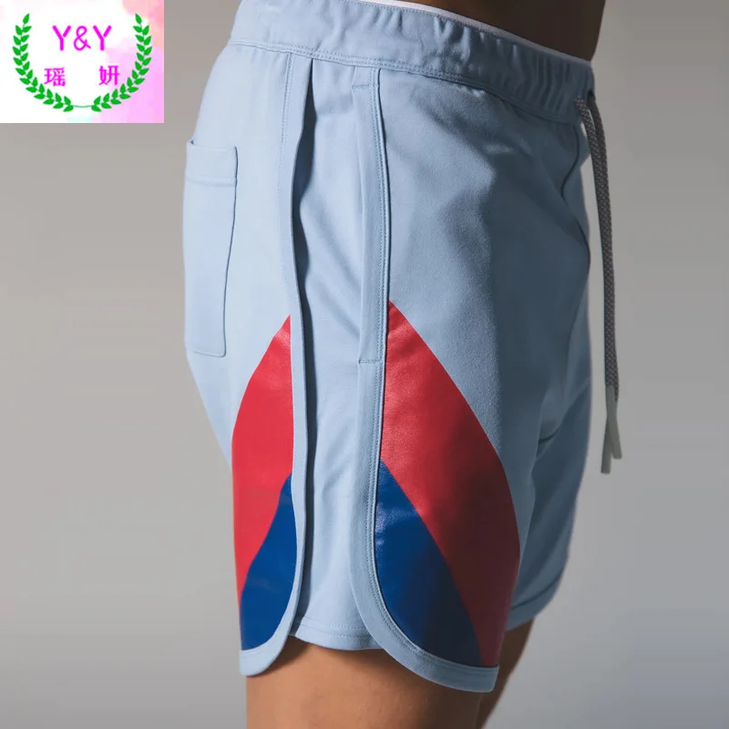 

Muscle Fitness Brothers Summer Men's Sports Running Training Breathable Stretch Casual Five-Point Shorts Factory Direct Sales