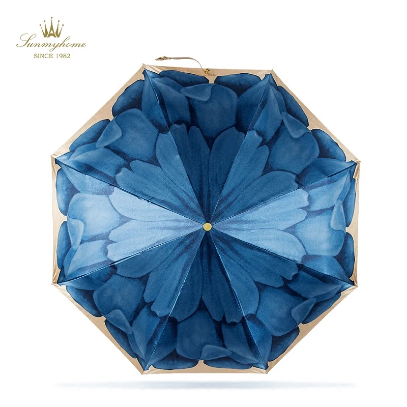 Зонт женский двухслойный с защитой от солнца дождя и УФ лучей|Зонтики| |