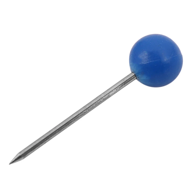 

1000 Pieces 1/8 inch Map Push Pins Map Tacks with Plastic Round Heads and Steel Needle Points 10 Colors (Each Color 100 PCS)