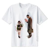 100 cotton leon the professional t shirt men summer fashion tshirt casual movie printed tee shirt for male graphic top tees