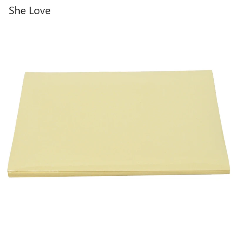 Chzimade 10 шт./лот A4 прозрачная самоклеящаяся наклейка для лазерной печати бумажный