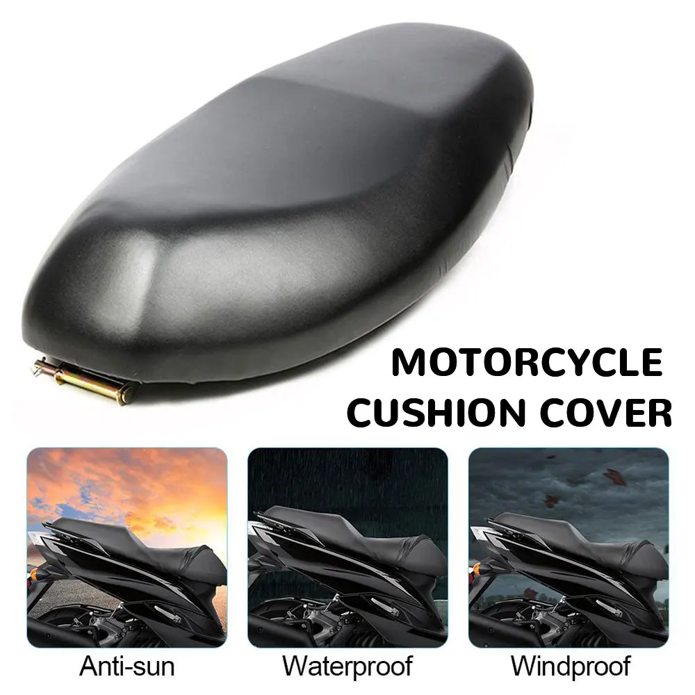 

70x56CM Motorcycle Seat Cover Waterproof Dustproof Rainproof Sunscreen Cushion Seat Cover Protector Scooter Moto Accessories
