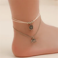 2019 new sweet simple animal shape anklet bracelet chain ankel beach foot sandals diomedes women gift chain cheville