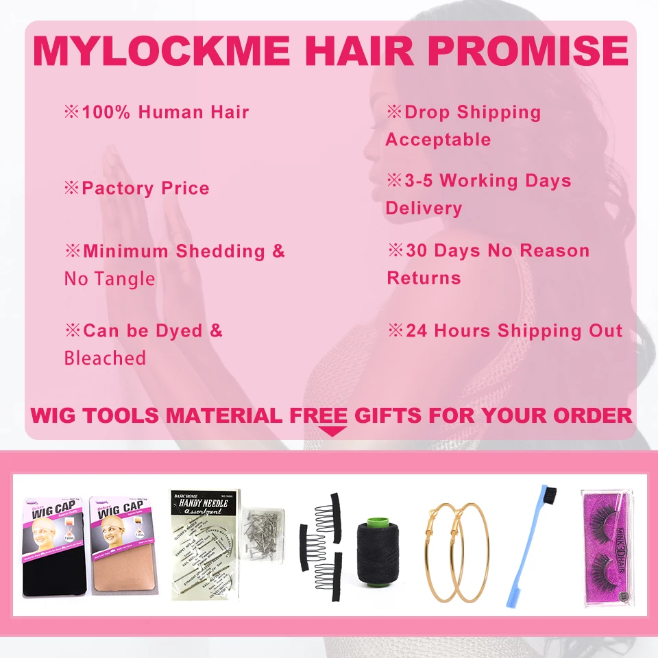 

Straight Bundles Hair Extension Human Hair Brazilian Remy Hair Women' Hair Bundles Remy Natural Hair 100% MYLOCKME